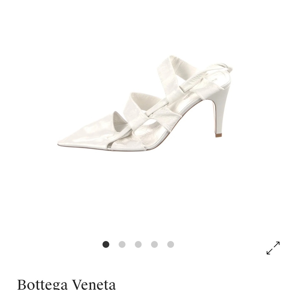 Bottega Veneta White Heels